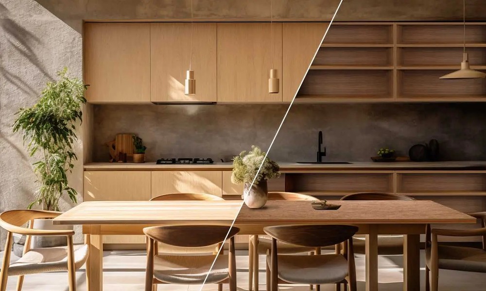 How to Create a Cafe-Style Kitchen Using Patterned Laminates