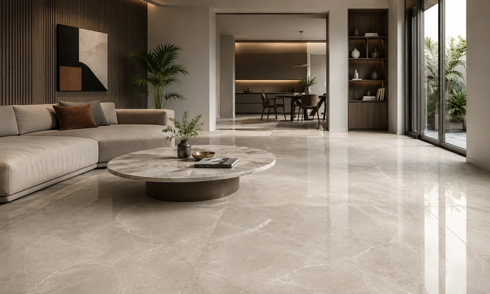 How Glazed Vitrified Tiles Are Redefining Interior Spaces