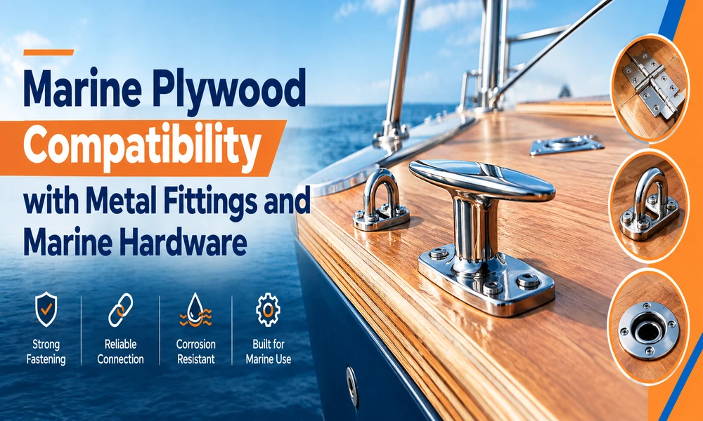 Marine Plywood Compatibility with Metal Fittings and Marine Hardware